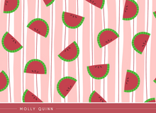 Load image into Gallery viewer, "Whimsical Watermelon" Personalized Stationery"
