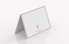 Load image into Gallery viewer, "Pink Dainty Flower" Personalized Stationery