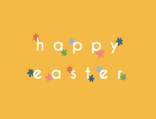 Load image into Gallery viewer, "Happy Easter" Single Card