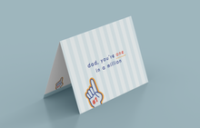 Load image into Gallery viewer, "Happy Father's Day" Single Card