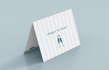 Load image into Gallery viewer, &quot;Cheers to Love&quot; Single Card
