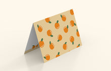 Load image into Gallery viewer, &quot;Oranges&quot; Single Card
