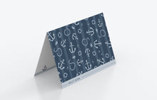 Load image into Gallery viewer, &quot;Anchors Away&quot; Personalized Stationery
