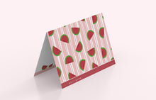 Load image into Gallery viewer, &quot;Whimsical Watermelon&quot; Personalized Stationery&quot;
