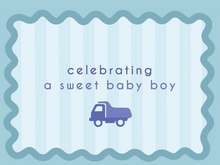 Load image into Gallery viewer, &quot;Celebrating Baby Boy&quot; Single Card
