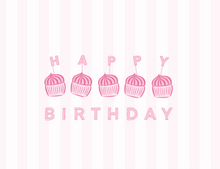 Load image into Gallery viewer, "Cupcake Wishes" Single Card
