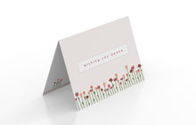Load image into Gallery viewer, &quot;Wishing You Peace&quot; Single Card

